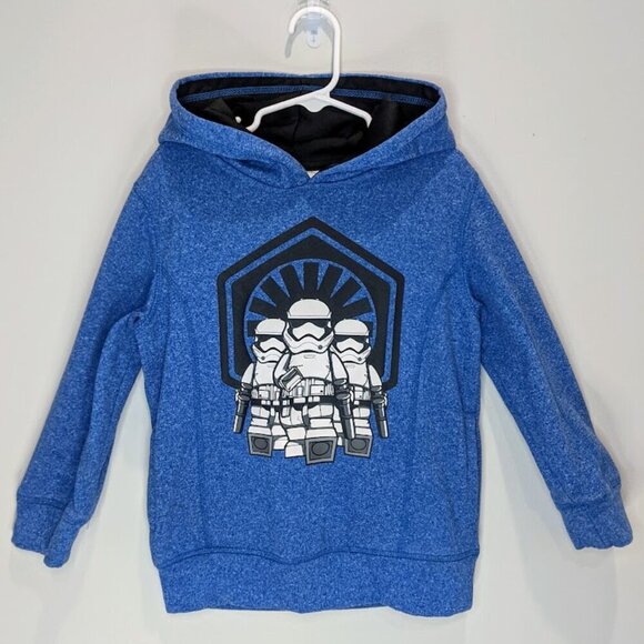 Lego Boys Star Wars Stormtrooper Hoodie Sweatshirt | Boys Size S - Picture 1 of 4